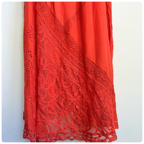 NWT Anthropologie Halter Cutwork Lace Dress, XS - Picture 11 of 17